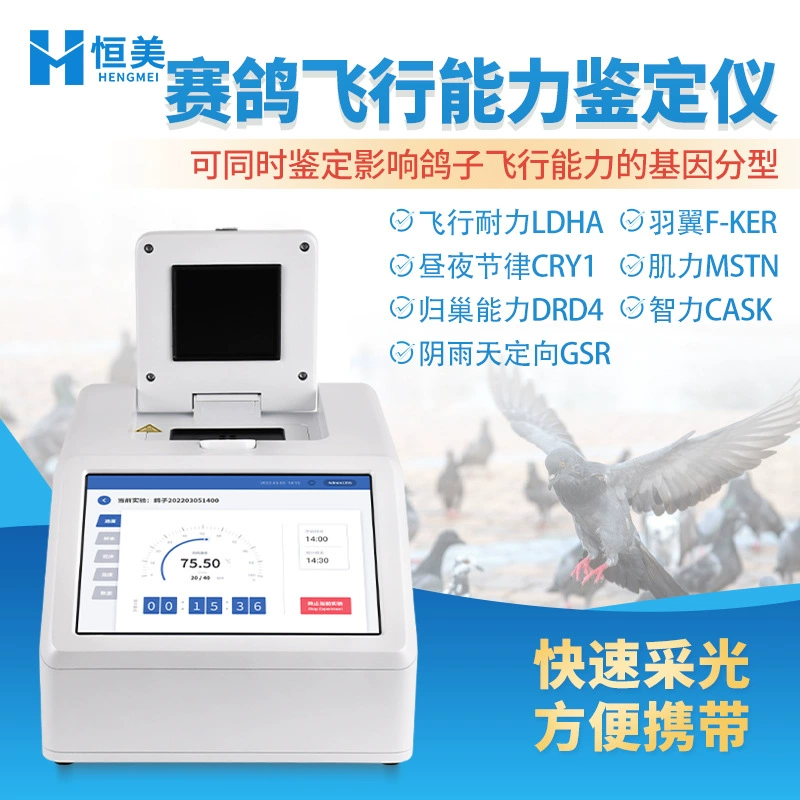 Устройство для оценки способностей гоночных голубей: определение генетического происхождения, идентификация пола (самец/самка) по ИК-излучению, высокая точность