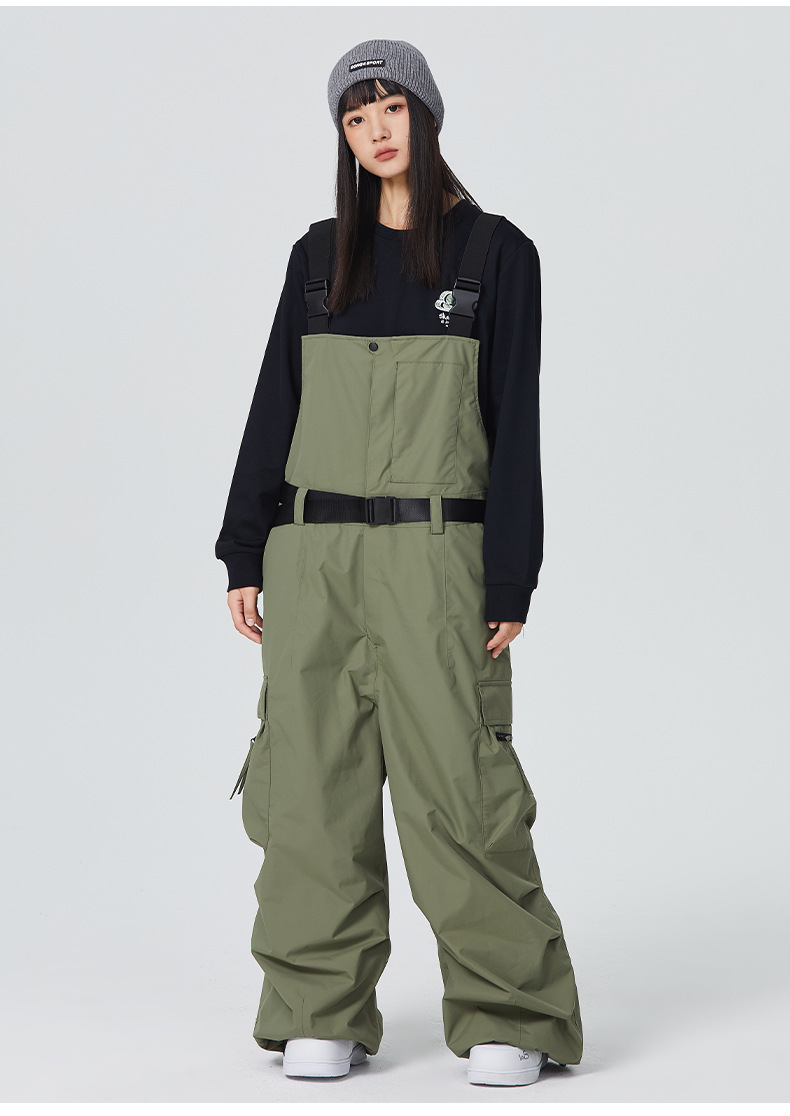 Herrenbekleidung Vollgummi Hip Hop Snowboardhose_voghion.com