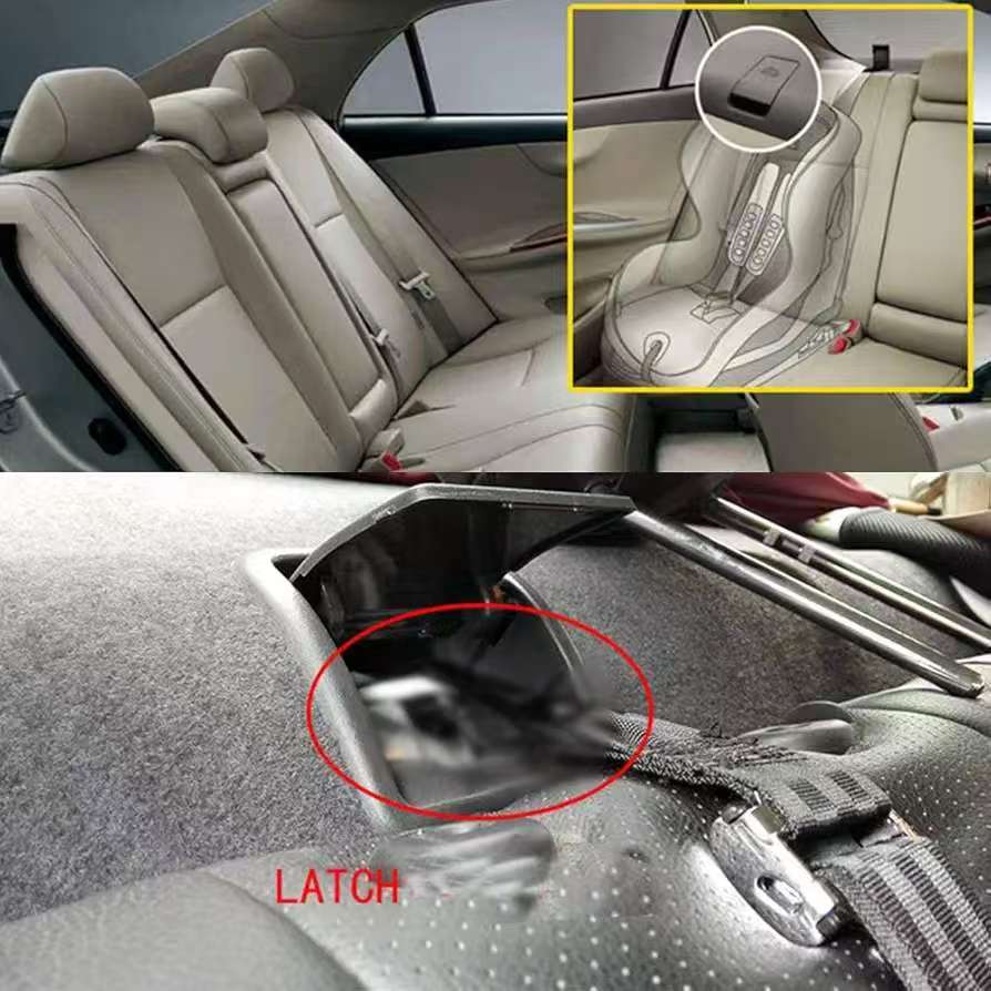 Cross-Border Hot-Selling Isofix Interface Connection Strap for Car Child Safety Seats, Polyester Fixed Soft Safety Belt Wholesale