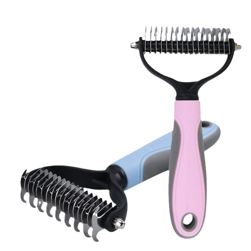 Pein de cabello para gatos y perros, cuchillo de nudos para nudos, pein de cabello para mascotas, pein de cabello anti-nudo, pein de cabello flotante