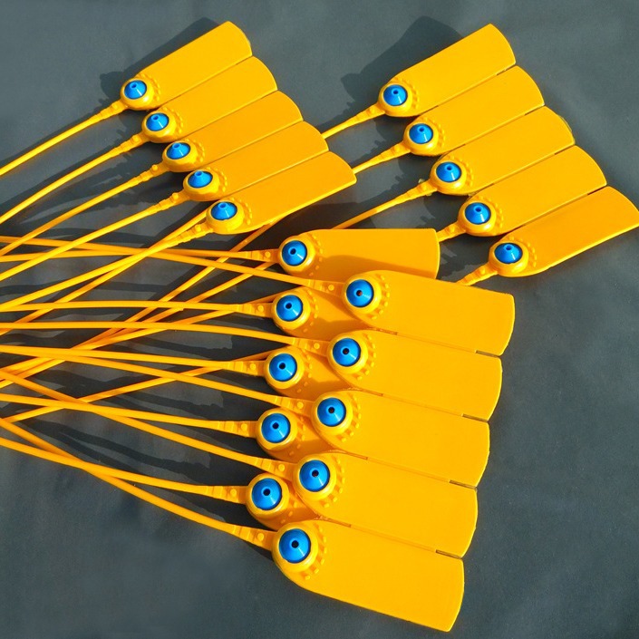 一次性塑料封条物流封签标签钢丝挂锁铅封标牌吊牌尼龙扎带防调包