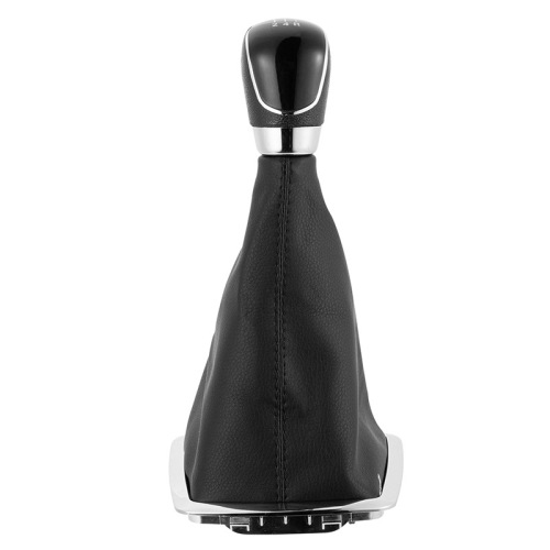 Applicable to Ford Focus Shift Boot Dust Cover, Black Shift Lever for 5/6 Speed Manual Transmission