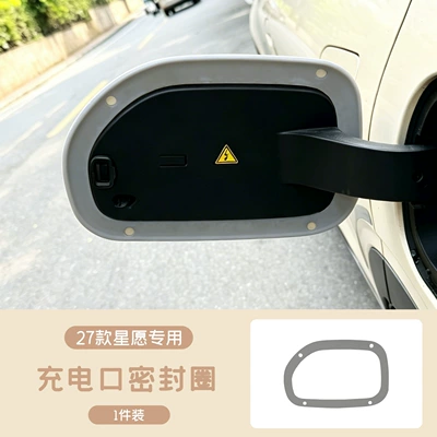 Geely Xingyue Charging Port Sealing | Vehicle Sealing Strip - special-for-star-wishes-charging-port-sealing-ring-mousse-silver-1-piece