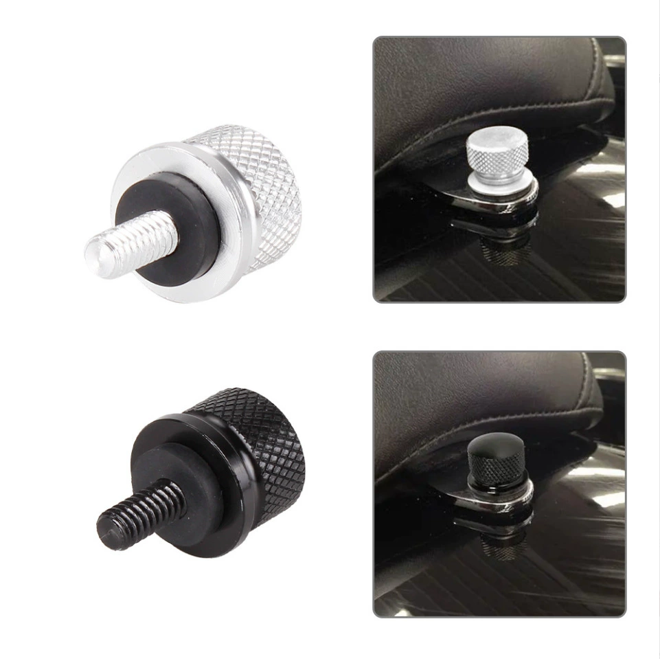 Подходит для аксессуаров для мотоциклов Harley, быстроразъемные винты для подушки сиденья, крепежные винты для подушки сиденья, аксессуары для модификации Harley