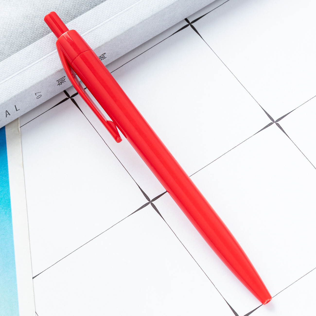 Fábrica directa simple multicolor bolígrafo publicitario bolígrafo de hotel bolígrafo de regalo bolígrafo de plástico imprimible logo