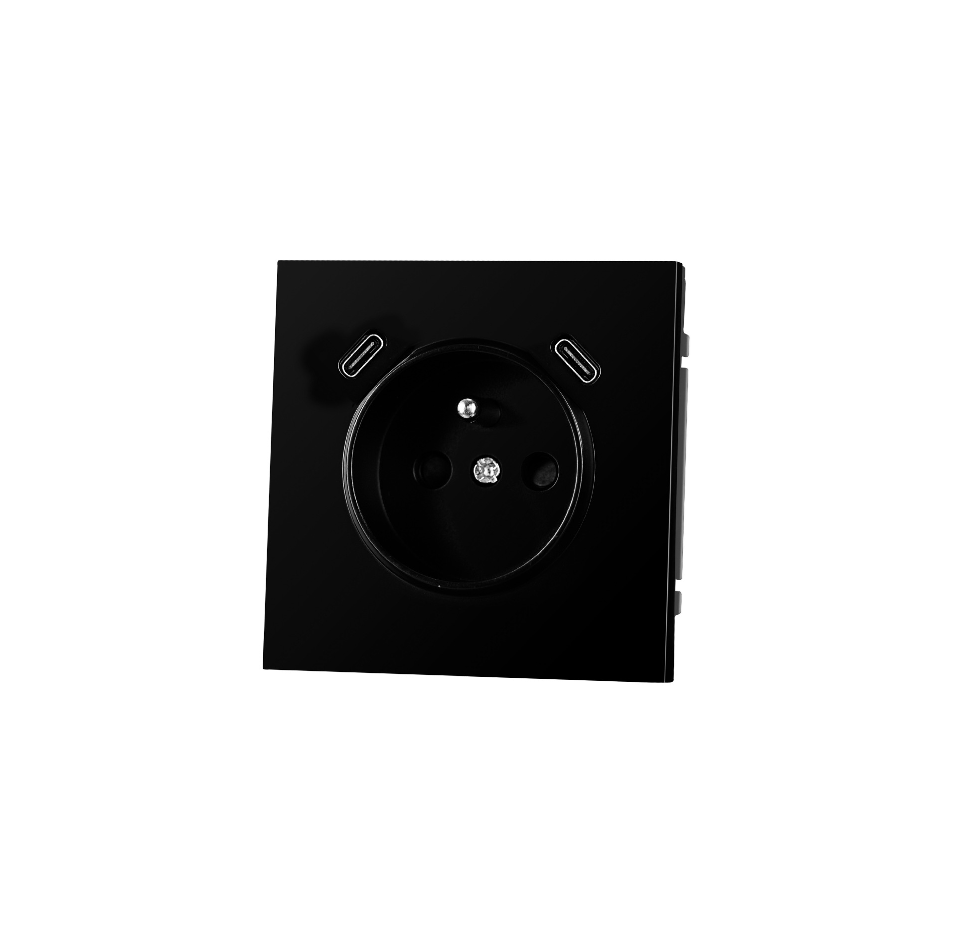 French socket with 2 usb(C+C)