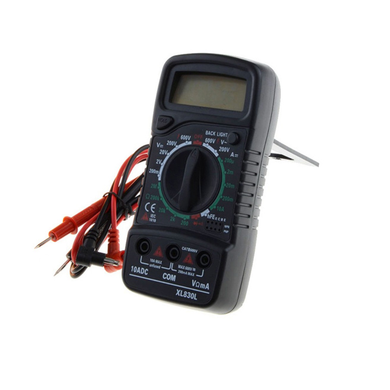 万用表数字830L手持式维修测量背光自动断电手动量程数显表
