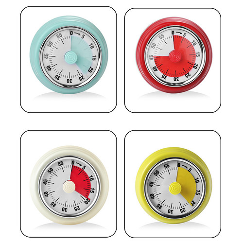 Amazon Kitchen Timer Mechanical Magnetic Cooking Timer Time Management Student Countdown Reminder