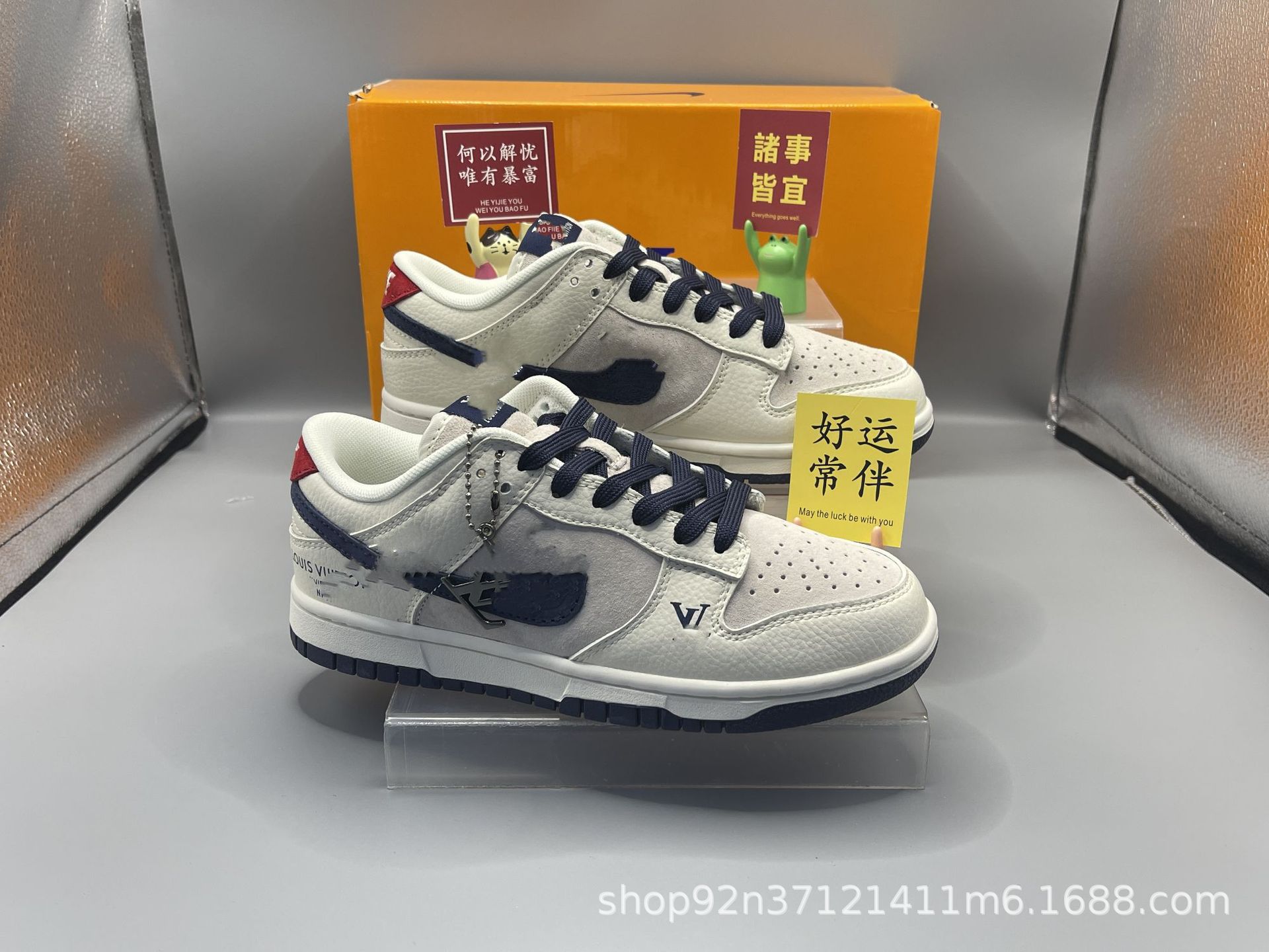 플리스 네이비 블루 [반 사이즈 있음]