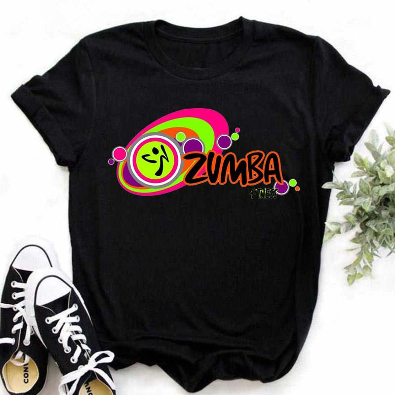 クロスボーダー熱売zumba尊巴ダンサープリント半袖tシャツ女装上着ebayアマゾン速売通wish