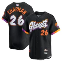 Мужская бейсбольная футболка San Francisco Giants Matt Chapman 2025 City Limited Edition для трансграничного экспорта