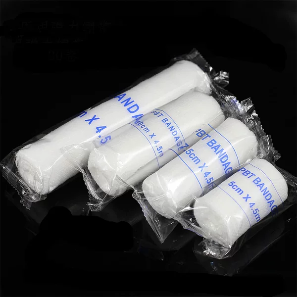 PBT elastic bandage first aid kit accessories protective hemostatic bandage dressing binding splint gauze bandage