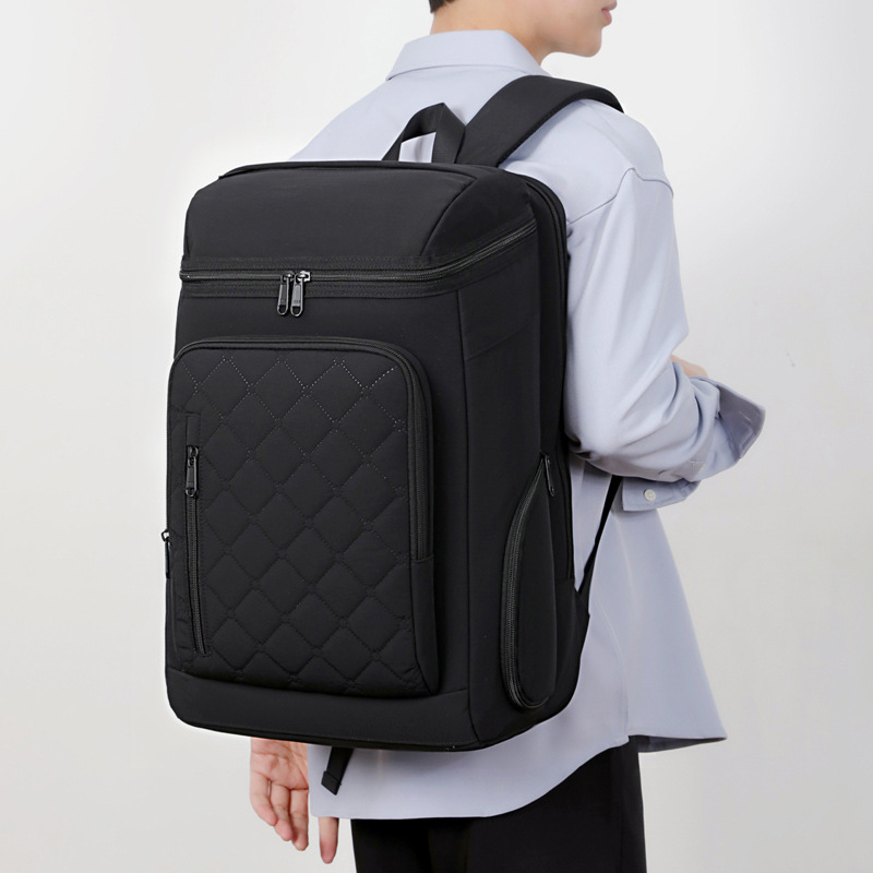 Mochila Multifuncional para Computadora de Nylon, Resistente al Desgaste, para Viajes de Negocios