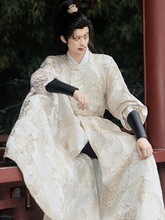 汉服男唐制圆领袍中国风男款古装男士明制道袍上新款原创套装