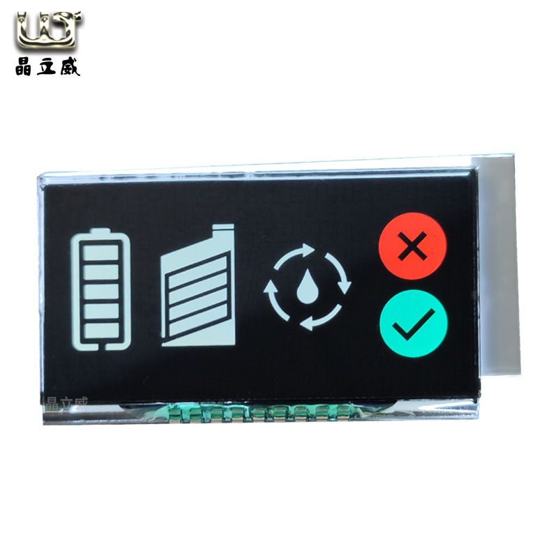 LCD液晶显示屏黑白断码高清VA彩色丝印面板电源电池模组专业厂家