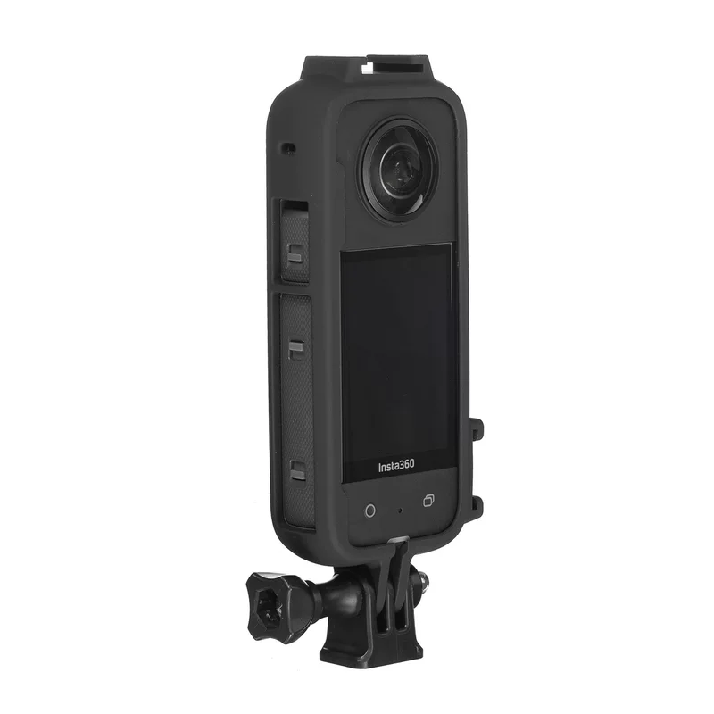Пластиковая противоударная рамка для Insta360 X3, защитный корпус от падений, холодный башмак