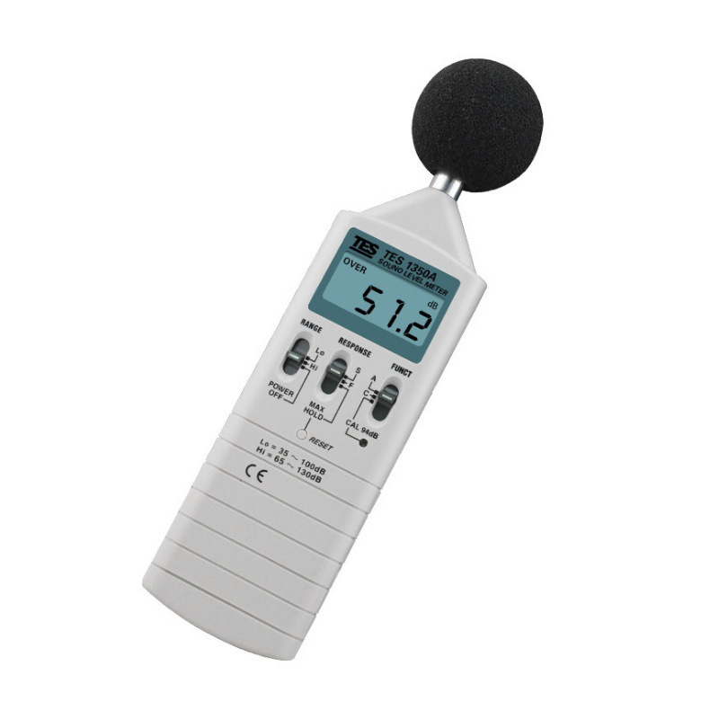 台湾泰仕TES-1350A/1357噪音计声级计噪音仪TES-52A分贝仪