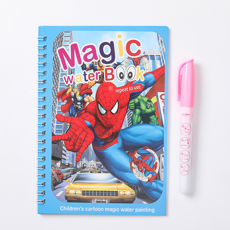 子供の色を塗る本の赤ちゃんの益智の清水の落書きの水の絵の本は繰り返し魔法の画帳の創意の贈り物の卸売りを使います。|undefined