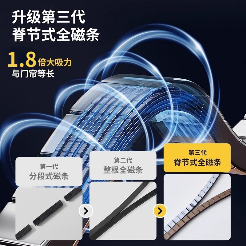 2024 nueva cortina de mosquitos de alta calidad cortina de malla magnética puerta autoadhesiva de verano anti-mosca cortina de banda magnética