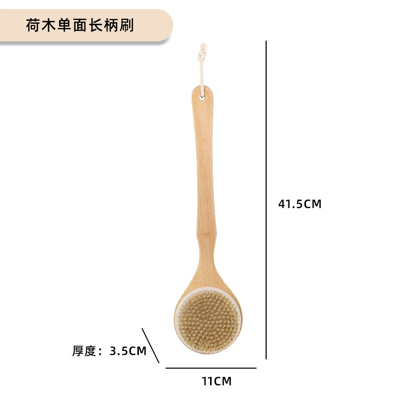 Деревянная длинная щетка для рук bath brush, щетка для ванны, щетка для спины