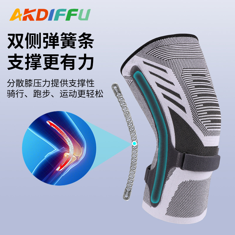 Venta caliente transfronteriza mejora rodilleras daño rodilleras protección articular para hombres y mujeres ciclismo rodilleras deportivas protección de rótula protección de la rótula