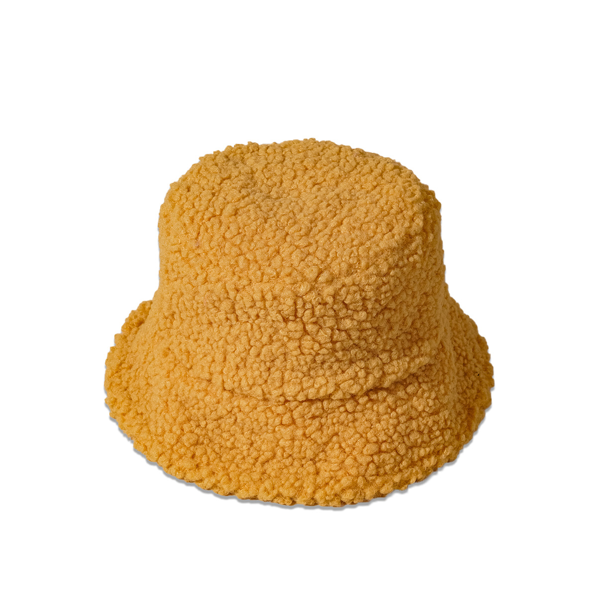 Chapeau Chaud Et Froid À La Mode Coréenne Chapeau De Pêcheur En Cuir Double Face En Peluche À Larges Bords display picture 6