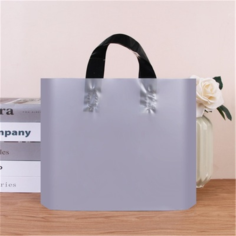 Bolsa de plástico simple engrosada tienda de ropa para niños bolsa caja de zapatos bolso maquillaje bolsa de regalo bolsa de logotipo de embalaje