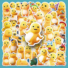 50张奶龙涂鸦贴纸卡通可爱创意咕卡装饰手机壳笔记本水杯防水贴纸