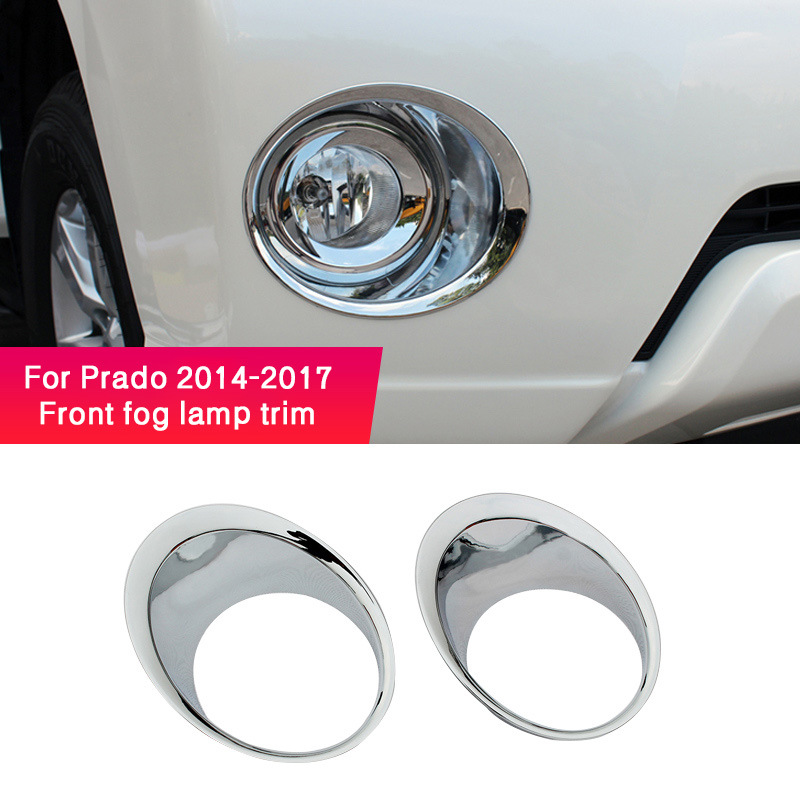 Dedicated to 2014-2017 Toyota bully taillight decorative frame Prado Prado lamp frame fog lamp cover abs