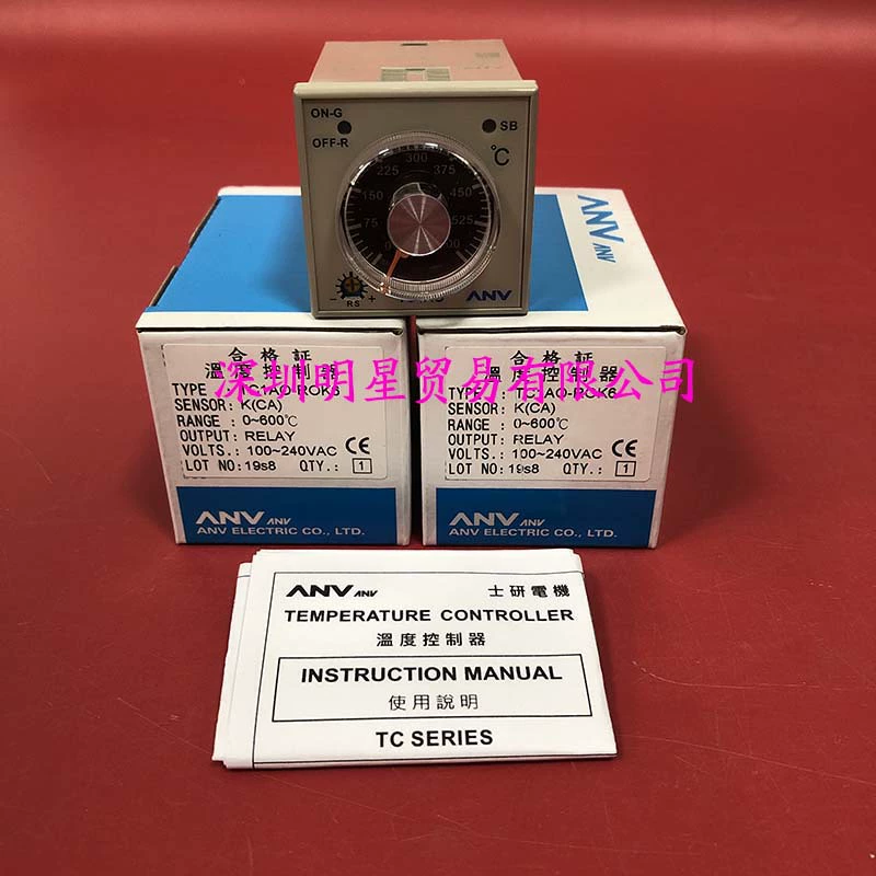 Тайваньский контроллер температуры Shiyan ANV TC1AO-ROK6, термостат, оригинальный, подлинный, поддельный, одна штрафная десять