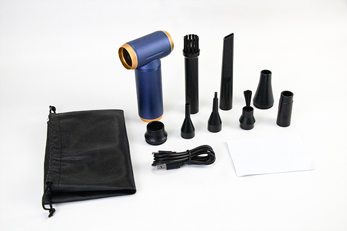Mini small handheld fan keyboard dust blower car vacuum cleaner wireless high power brushless violent fan