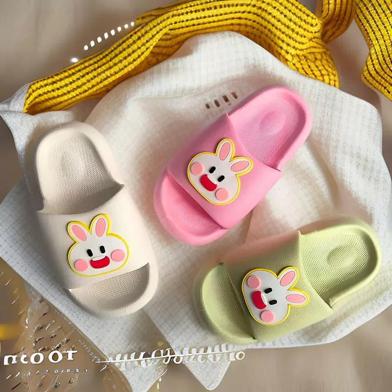 Ступать на фекалии детские тапочки для мальчиков, носящих в домашней ванной нескользящие милые мультяшные холодные тапочки для девочек летом