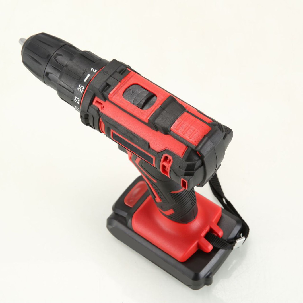 taladro de linterna recargable electricista doméstico carpintería taladro de litio portátil caja de herramientas de vehículo destornillador eléctrico multifuncional