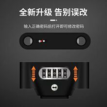 密码玻璃门锁 双功能锁 钥匙开玻璃门锁 U型高端密码锁  机械锁
