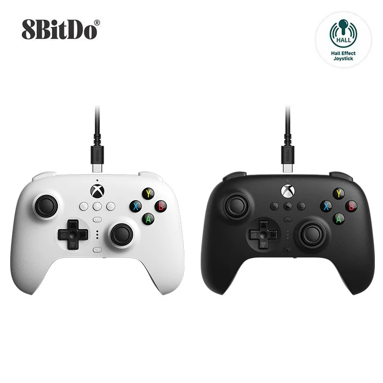 8Bitdo (EightBitDo) Orion XBOX Series/PC геймпад, авторизация проводного контроллера, аналоговый джойстик