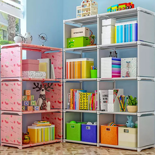 [Simple Bookshelf] Home Office Study Children's College Student Book Storage Multifunctional Storage Rack Wholesale