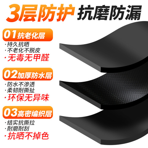 Thick Waterproof Sunshade Cloth Rainproof Canvas Tarpaulin Oilcloth Truck Sunshade Tarp Tent Rainproof Outdoor