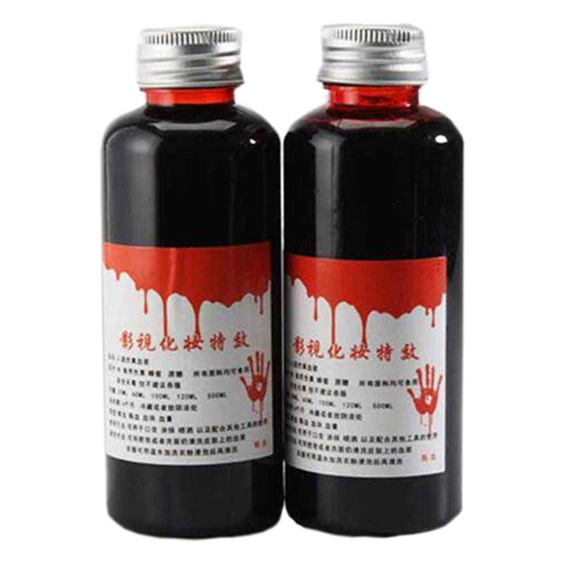 Кровавая опора на Хэллоуин плазмы искусственная поддельная кровь капсула рвота кровью сумка реалистичная имитация зубов вампира поддельная плазма