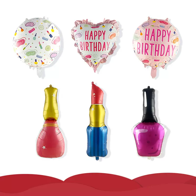 新款2026情人节婚礼系列气球大嘴唇爱心考拉造型气球结婚布置气球