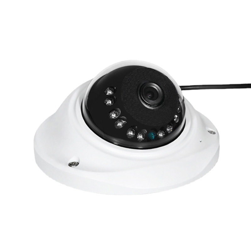 厂家直销公交车客运车室内车载摄像头高清夜视带音频C177飞碟型