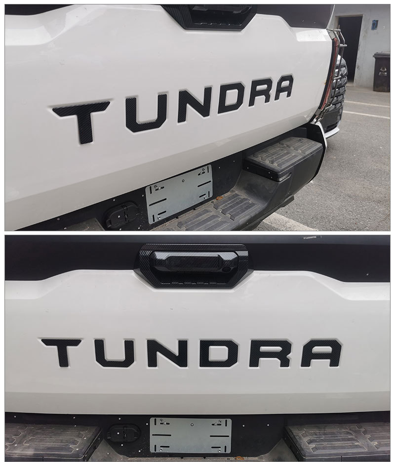Suitable for 22-26 Models of Toyota Tundra Exterior Door Handle Bowl Decorative Sticker Door Handle Cover Modification