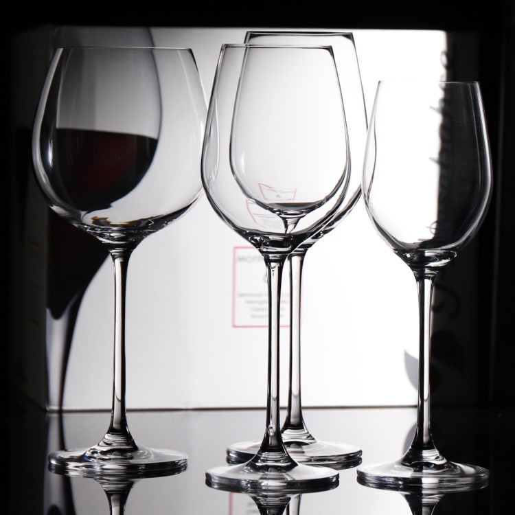 Vaso de vino tinto de cristal alto al por mayor, copa de vino blanco de vidrio, copa de vino de Burdeos grande en forma de diamante creativo, LOGOTIPO imprimible