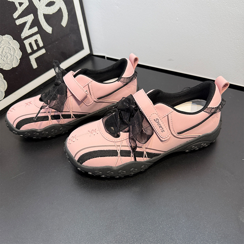 スポーツメリージェーンシューズ女性用 2025 夏の新スタイルインナー高さバレエトレーニングシューズ厚底高さ増加本革靴|undefined