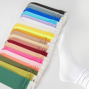 Летние цветные носки, средней длины, коллекция 2023