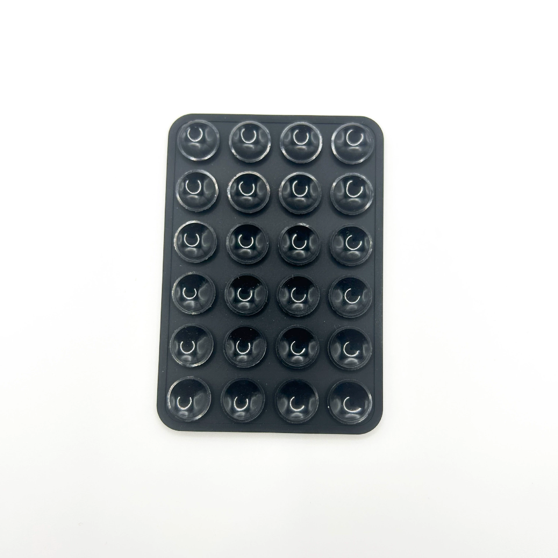 Double-sided silicone suction pads, food-grade, 24- and 40-capsule sizes, ~10 g each