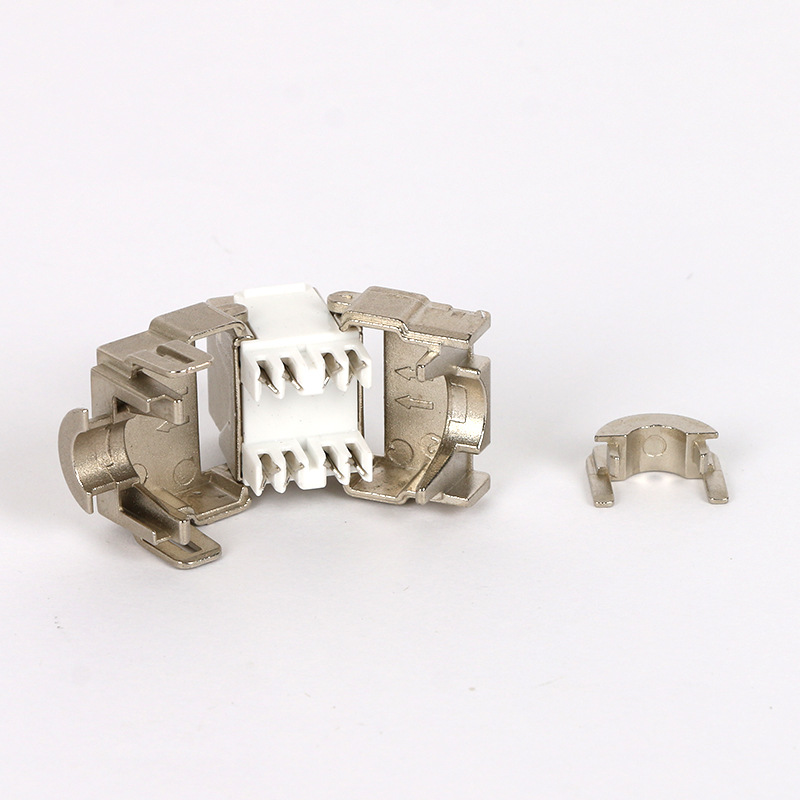 厂家直销：金属屏蔽模块/信息模块/网络90度直插式模块/语音模块