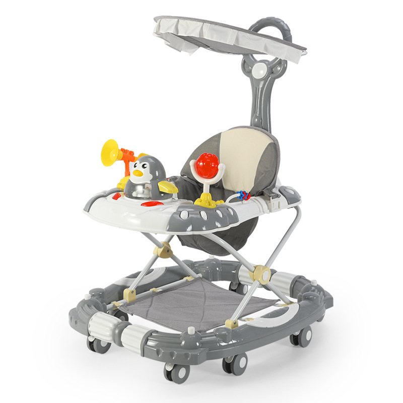 Baby Walker anti-o-pierna multi-funcional anti-caída anti-vuelco ayuda carro variable mecedora caballo al por mayor