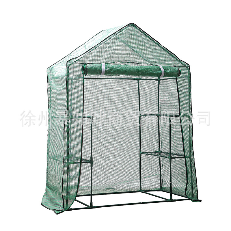 Complete set of greenhouse cover transparent PVC cover succulent plant sunshade flower stand greenhouse flower house flower house Complete set of greenhouse cover transparent PVC cover succulent plant sunshade flower stand greenhouse flower house flower house
