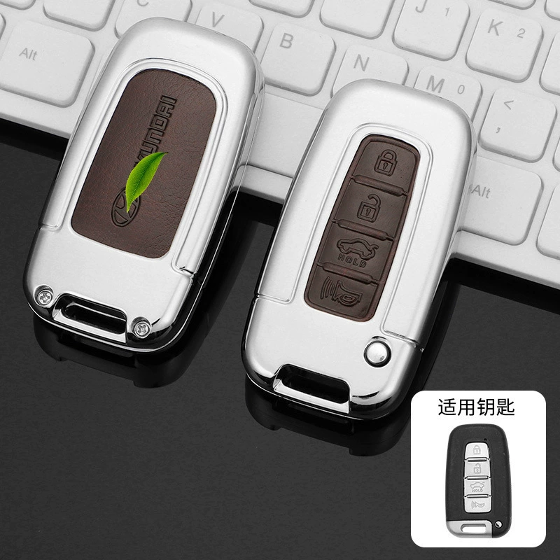 Подходит для Beijing Hyundai Xinshengda Key Label Sonata i10 Fista Pure Electric I Car Key Case