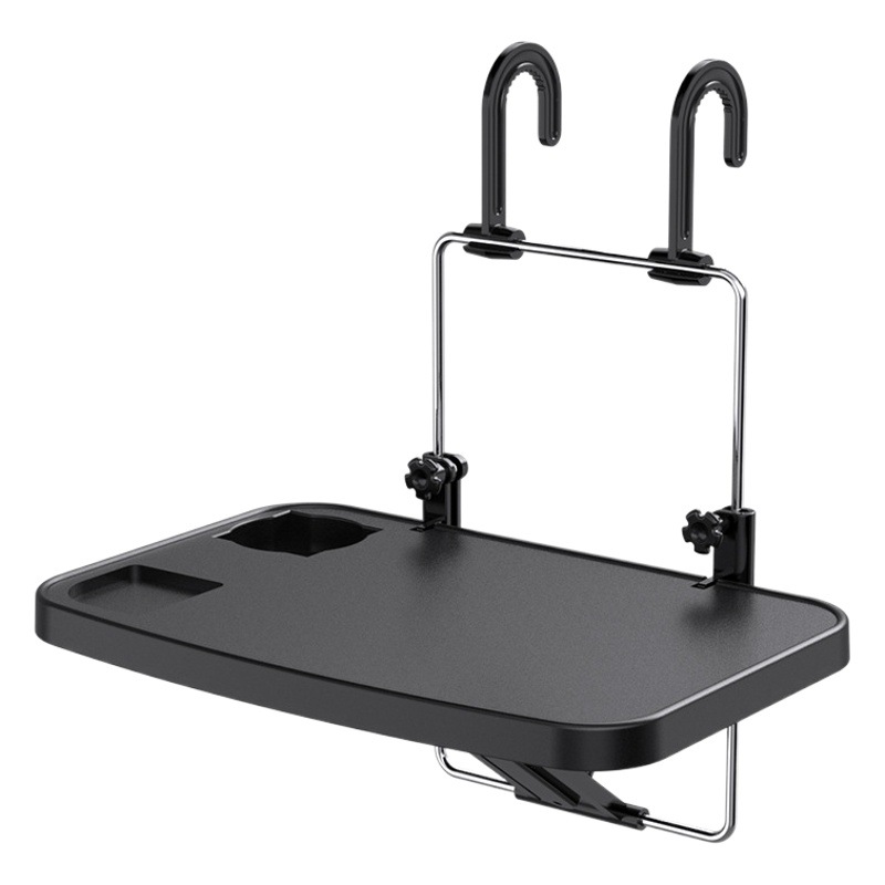 舜威車載コンピュータラック車用コンピュータデスク車の後ろにある折りたたみテーブルシェルフのハンドルボード